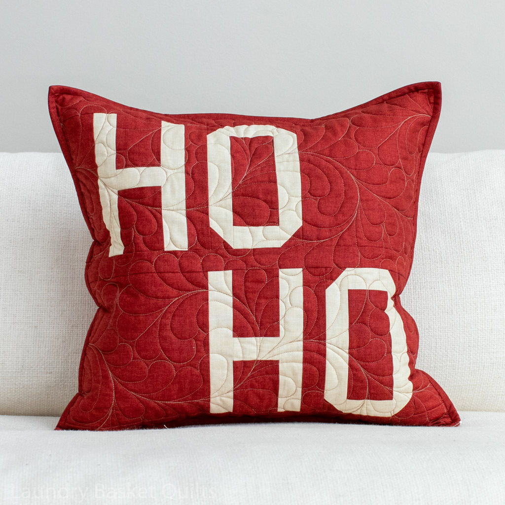 Ho Ho Pillow Talk Fabric Kit