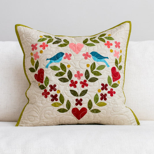 Love Bird Pillow Talk Fabric Kit