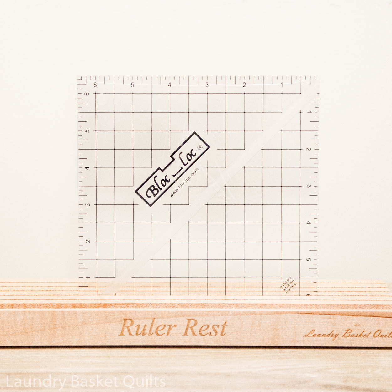 Bloc-Loc Half Square Triangle Ruler 6.5"