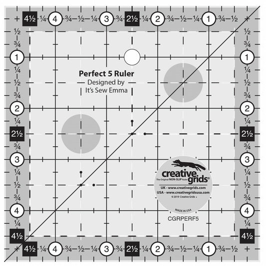 Creative Grids® Perfect 5" Ruler