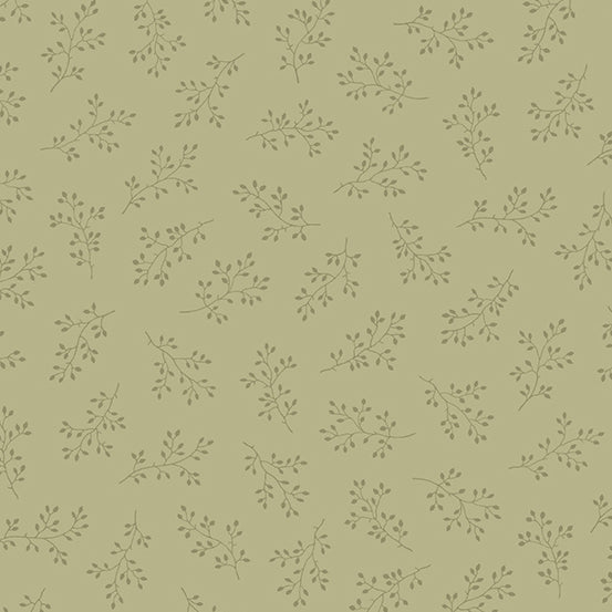 Olive Branch Tan - 1 yard