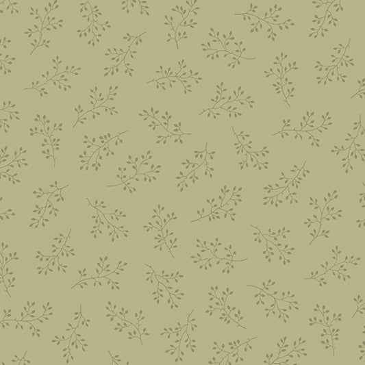 Olive Branch Tan - 1 yard