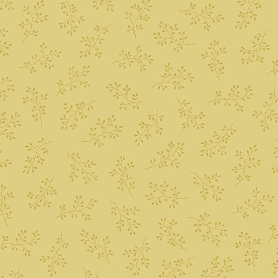 Olive Branch Flax - 1 yard