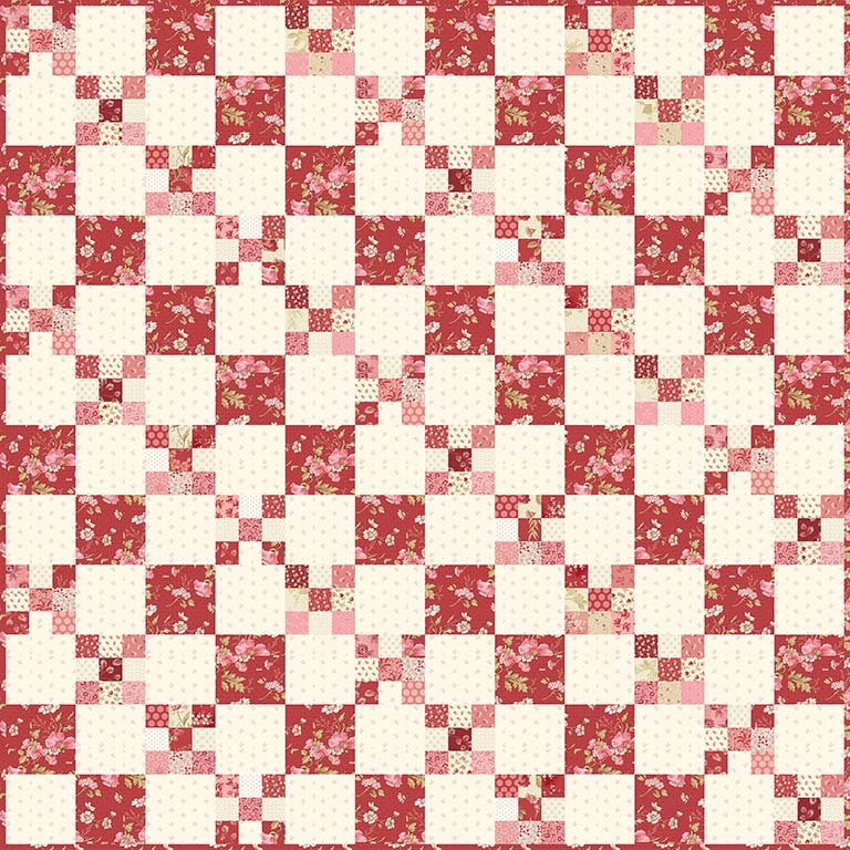 Cranberry Chain Fabric Kit