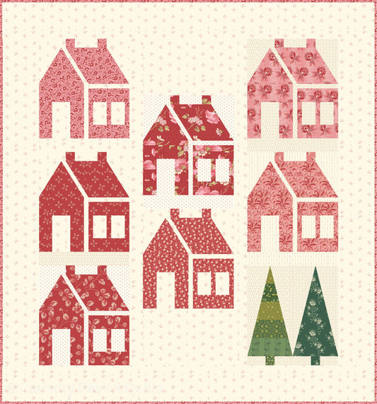 Christmas Barn Fabric Kit