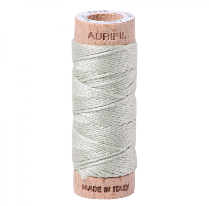 Aurifil Floss Cotton 6-Strand - Solid Light Grey Green