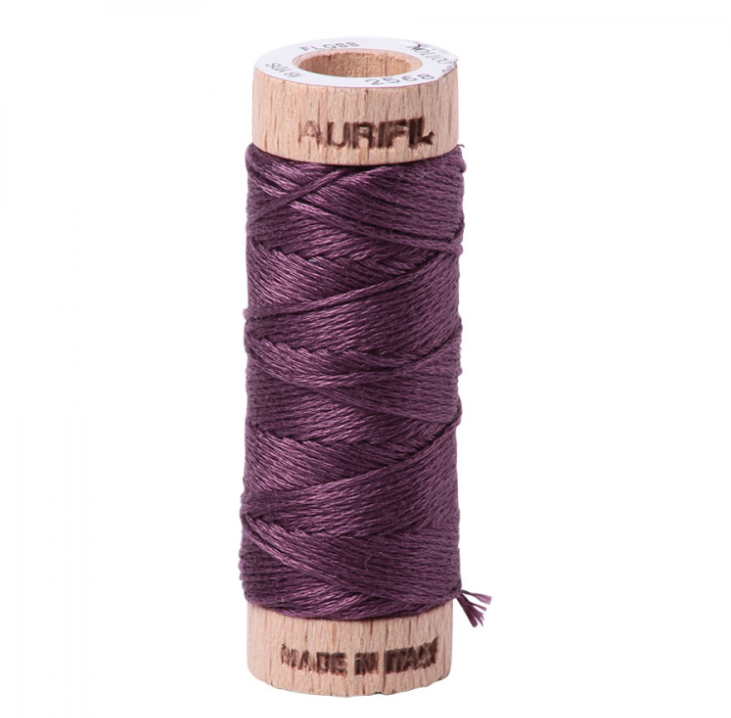 Aurifil Floss Cotton 6-Strand - Solid Mulberry