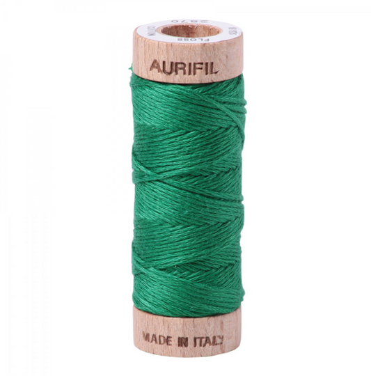 Aurifil Floss Cotton 6-Strand - Solid Green