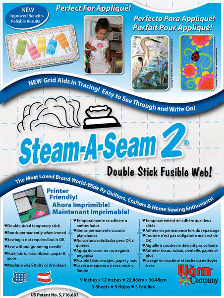 Steam A Seam 2 - 9" x 12" 5 sheets