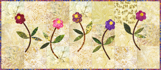 Garden Trio Fabric Kit