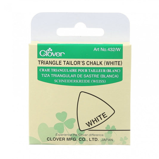 Clover Triangle Tailors Chalk White