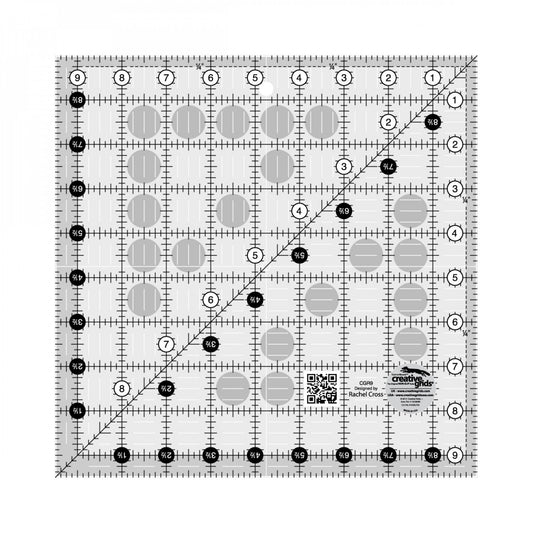 Creative Grids® Quilt Ruler 9½" Square