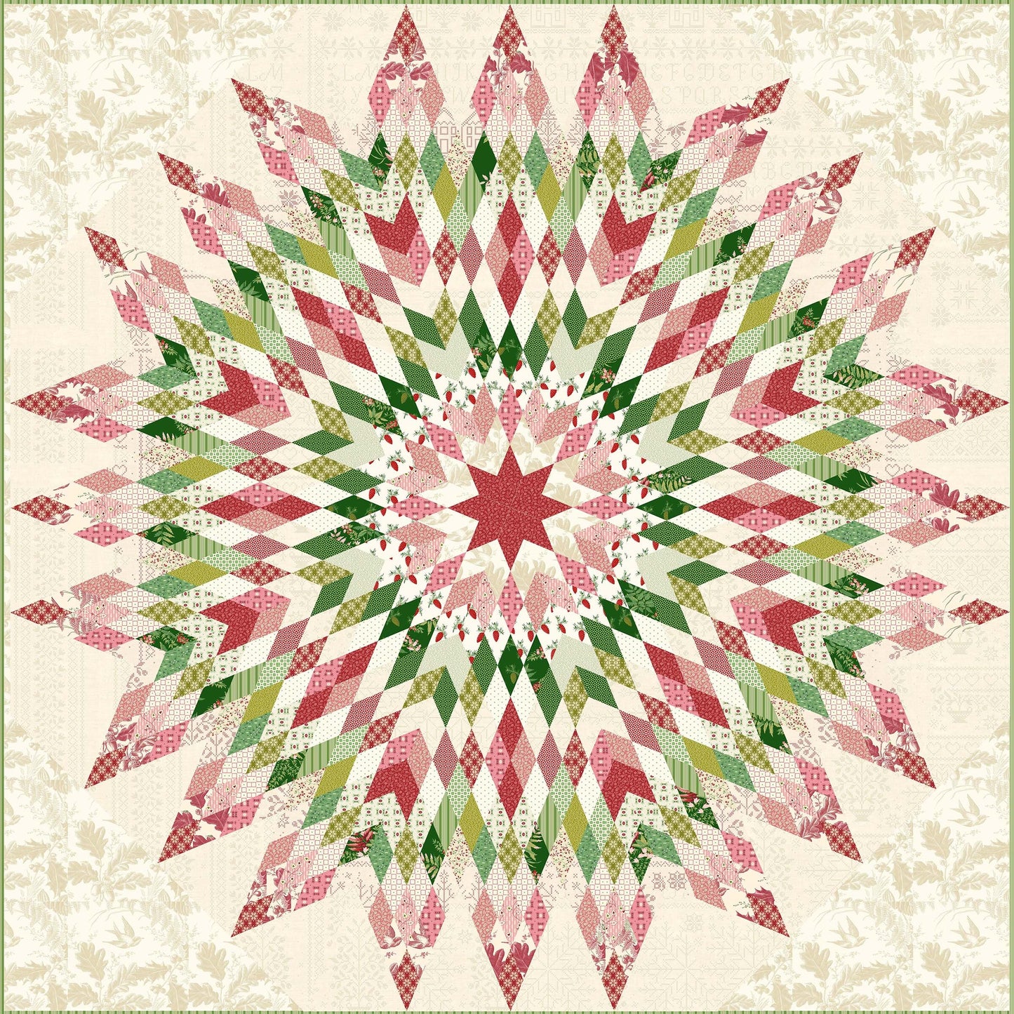 Amaryllis - Noel Fabric Kit