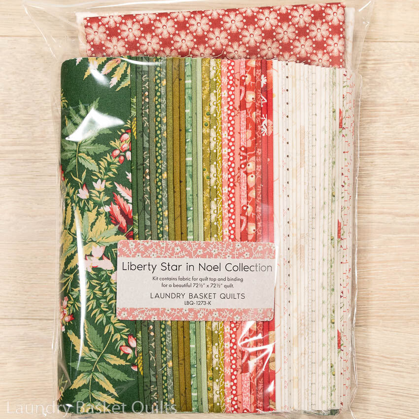 Liberty Star in Noel Collection Fabric Kit