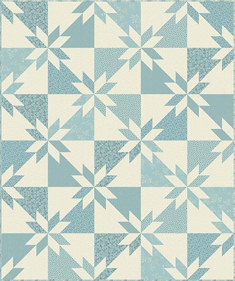 Sky and Sea Fabric Kit - BLUE