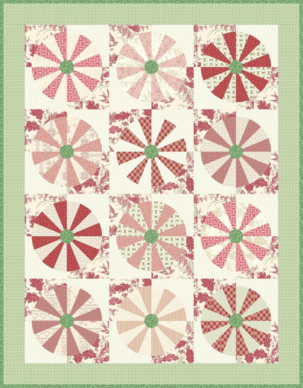 Sweet Mint Fabric Kit - Green