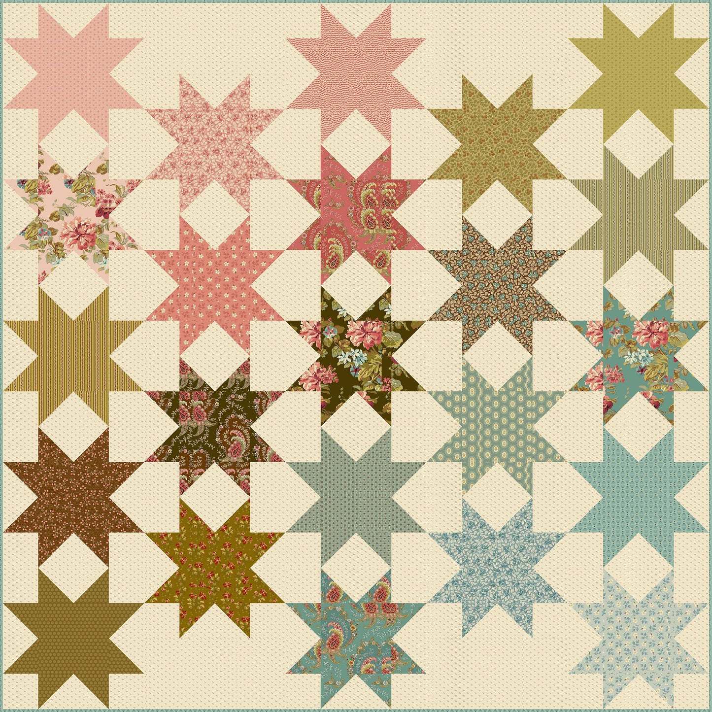 Sewing Star - Primrose Fabric Kit