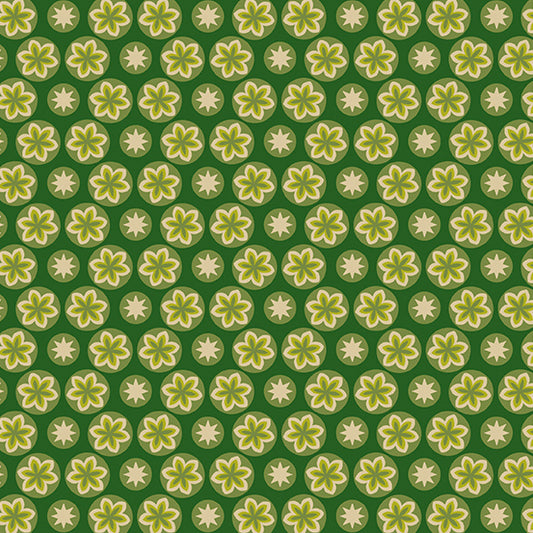 Green Thumb Prints - 1 yard