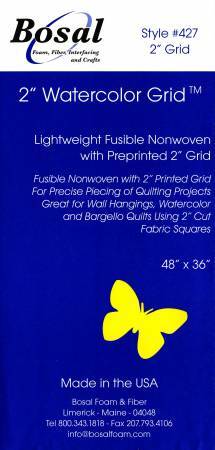 Quilter's Grid 2in Fusible Interfacing 48in x 1yd