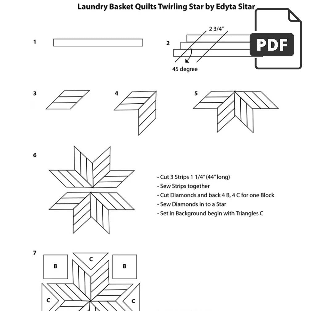 Intermediate Eight-Point Star Guide PDF (free download)