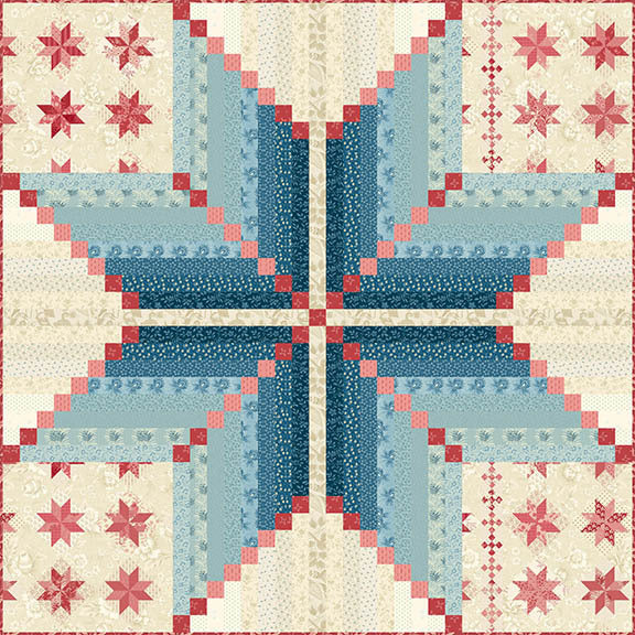 Virginia Star - 4th of July Fabric Kit