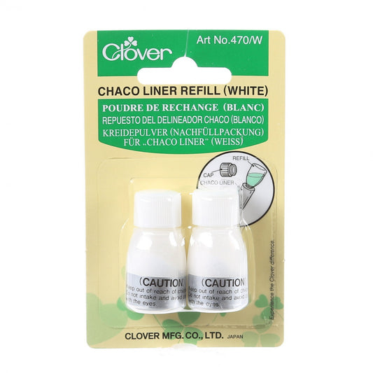 Clover Chaco Liner Chalk Refill White