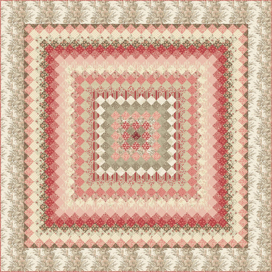 Trip Around the Island - Cocoa Pink Fabric Kit