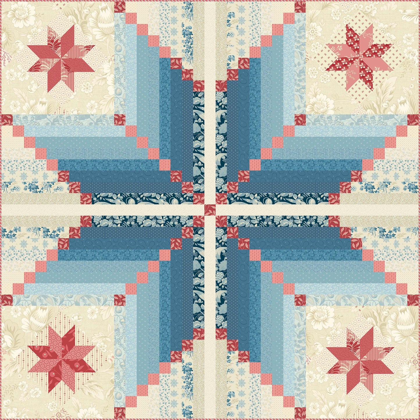 Virginia Star - Mini Fabric Kit