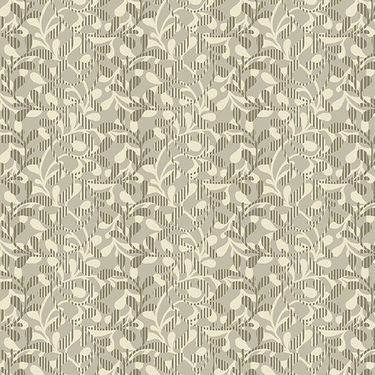 Cocoa Blue Prints - 1 yard