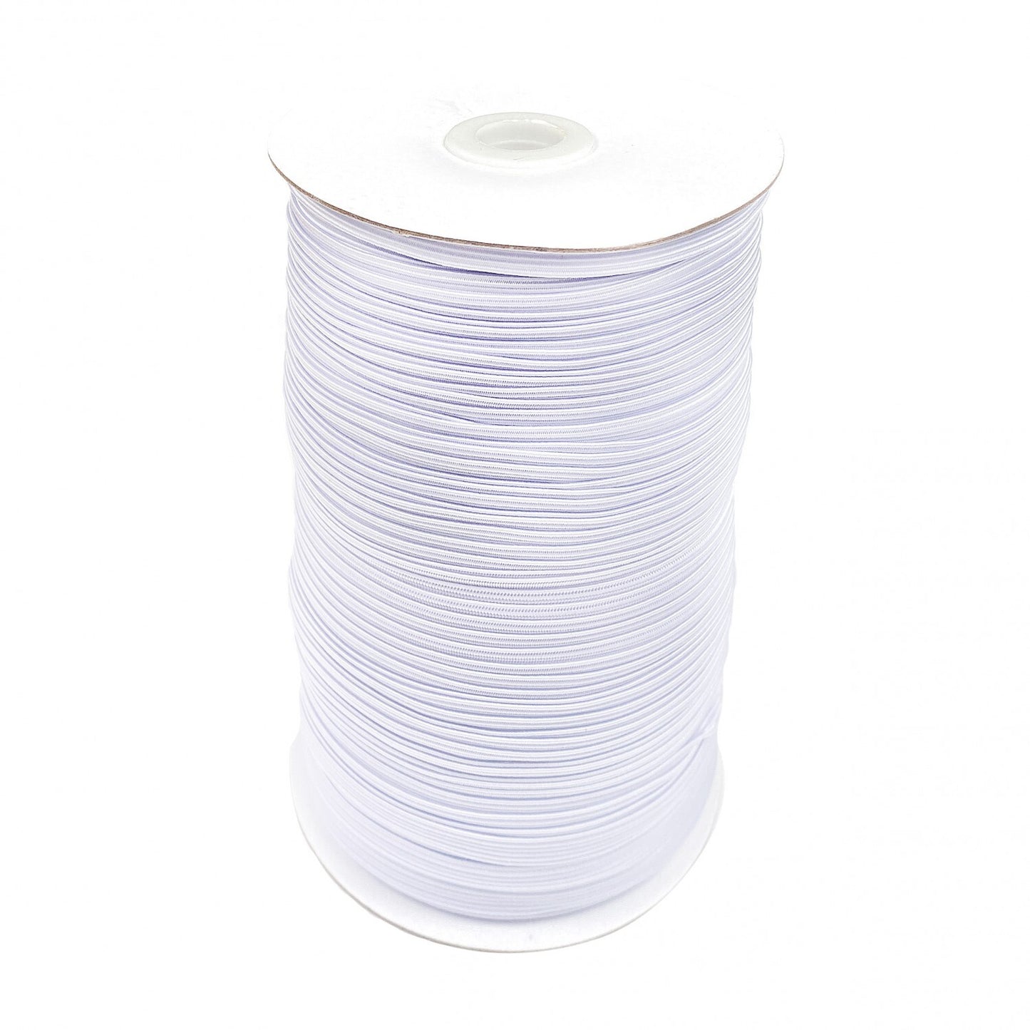 White Flat Elastic ¼ inch x 1 yard