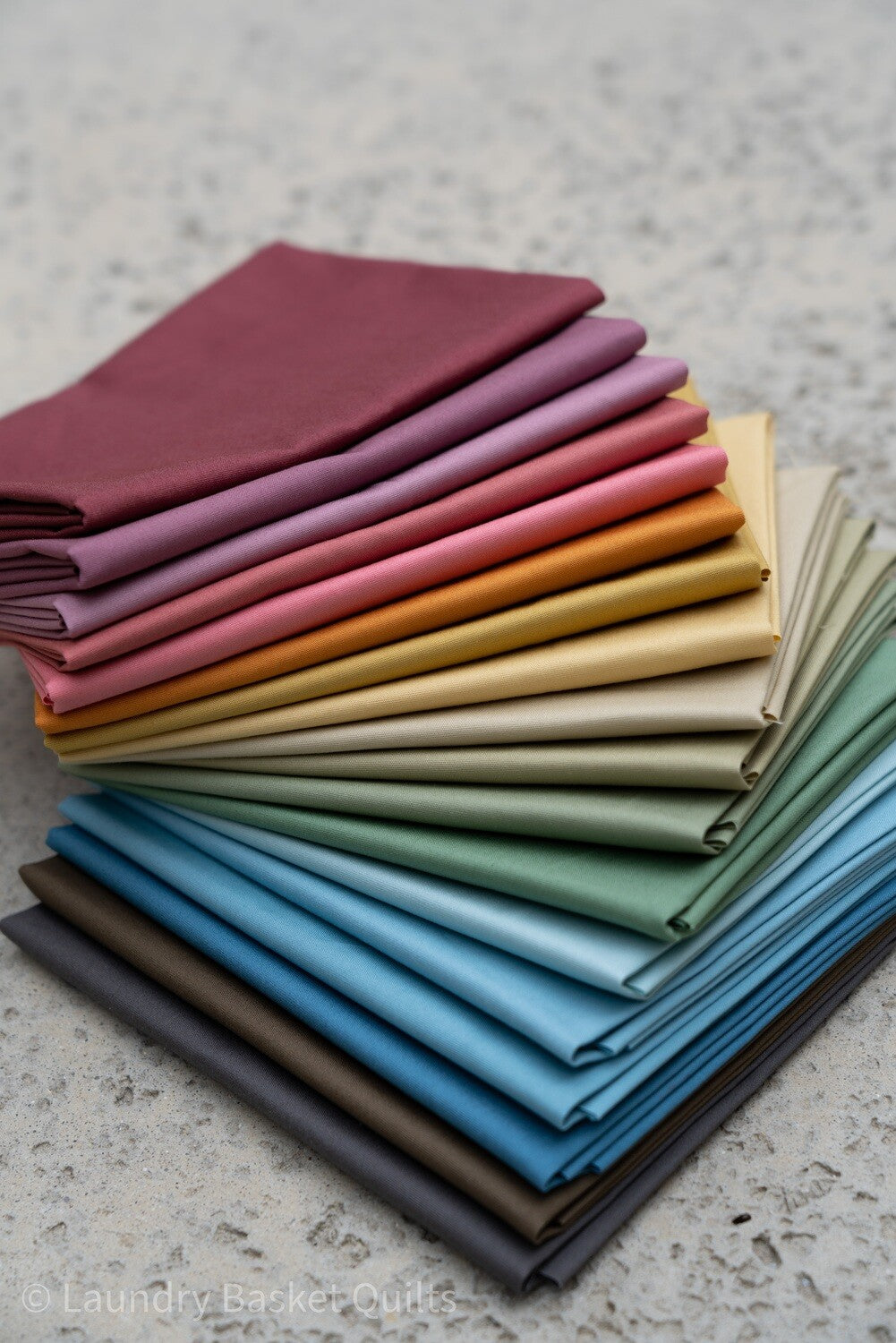 LBQ Century Solids Fat Quarter Bundle