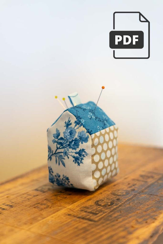 Little Beach House Pincushion PDF (download)