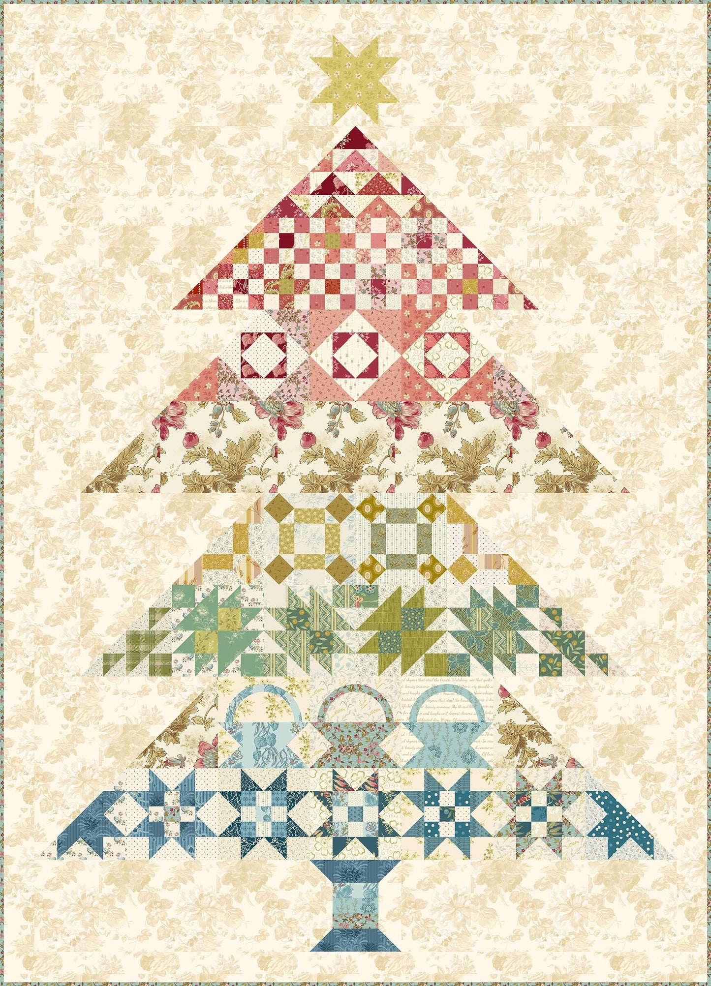 Tannenbaum - Scrappy Fabric Kit