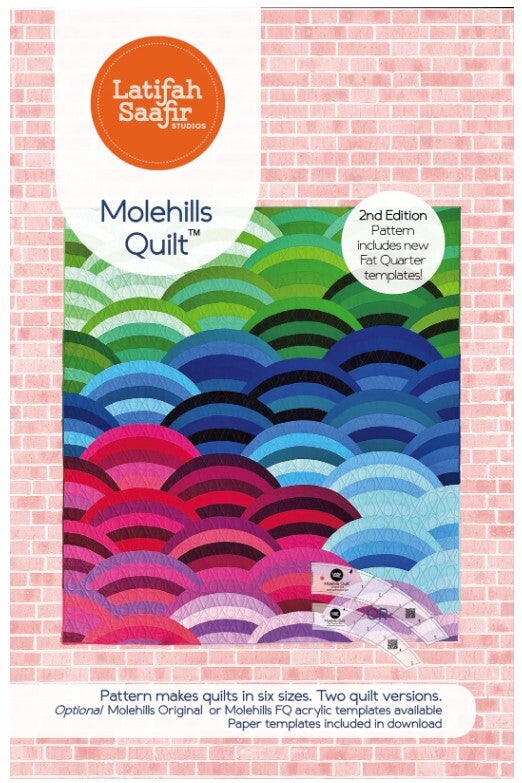 Molehills Quilt - by Latifah Saafir Studios