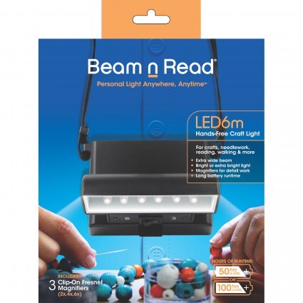 Beam n Read 6 LED Hands-Free Craft Light