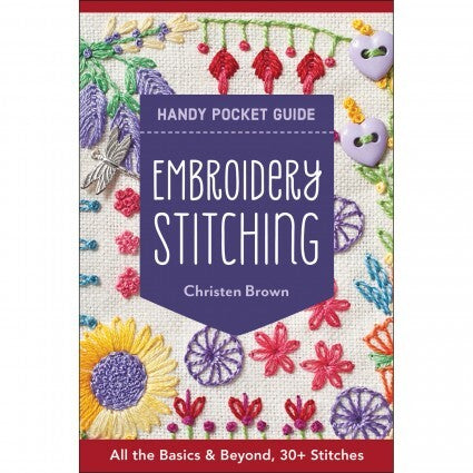 Embroidery Stitching Handy Pocket Guide - Book