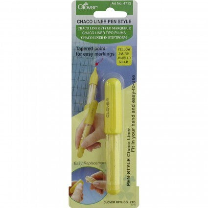 Clover Chaco Liner Pen Style - Yellow