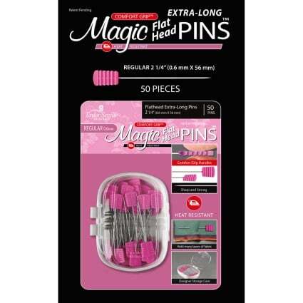 Taylor Seville Magic Flat Head Pins / Regular 2¼"