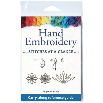 Hand Embroidery Stitches At-A-Glance - Book