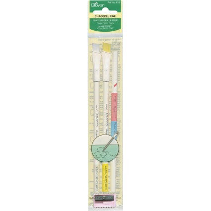 Clover Fine Chacopel Pencil Set with Sharpener