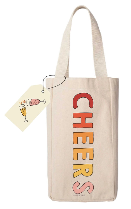 Sherbet Cheers Wine Bag