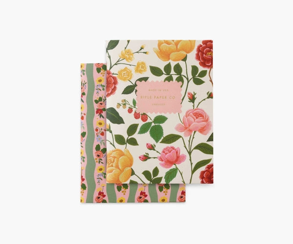 Roses Pocket Notebook Set by Rifle Paper Co.