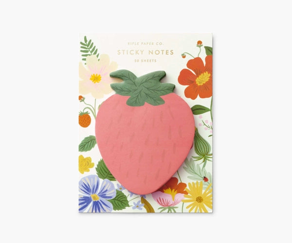 Strawberry Sticky Notes