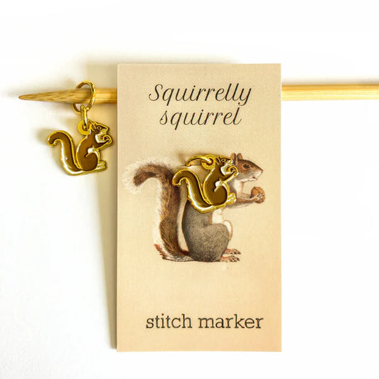 Autumn Single Stitch Marker or Progress Keeper