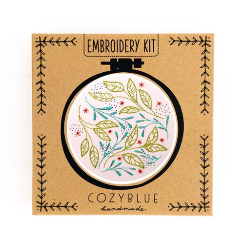 Embroidery Kit - Leaf Dance