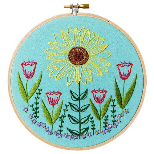 Embroidery Kit - Summer Garden