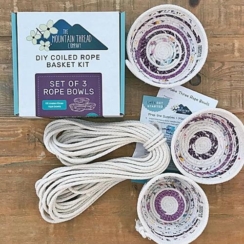 Coiled Rope Kit Rope Bowl Set