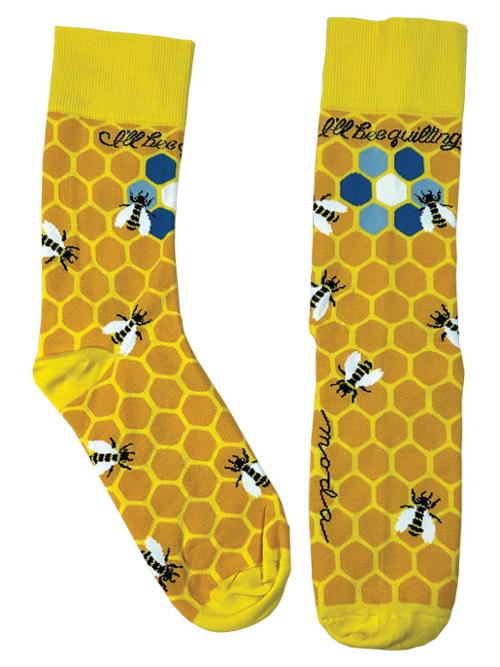 I'll Bee Quilting Socks