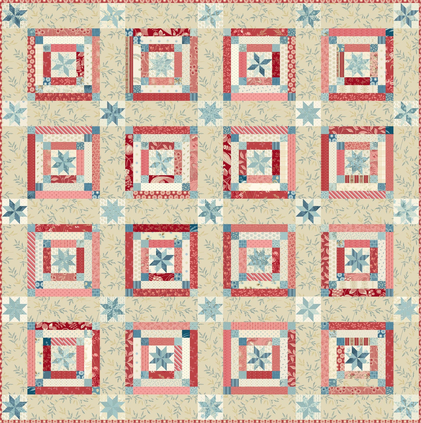 Stars and Stripes Fabric Kit