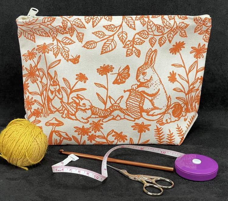 Woodland Large Zip Pouch